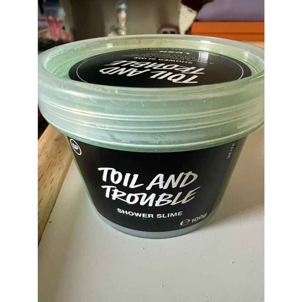 Lush UK Toil and Trouble Shower Slime - 3.5 oz Never Used